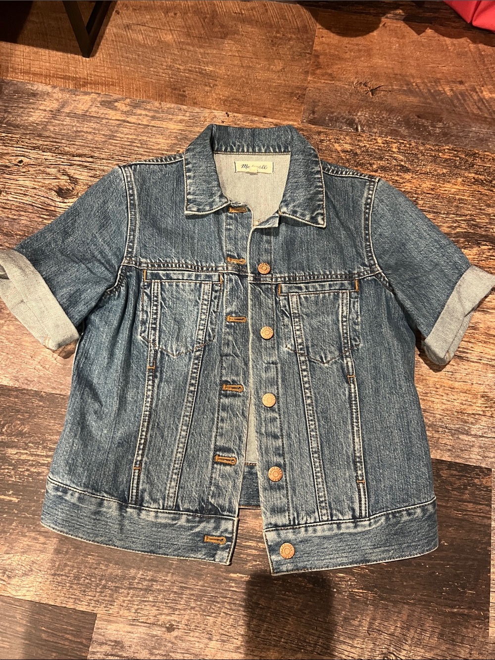 Madewell Blue Denim Jean Jacket